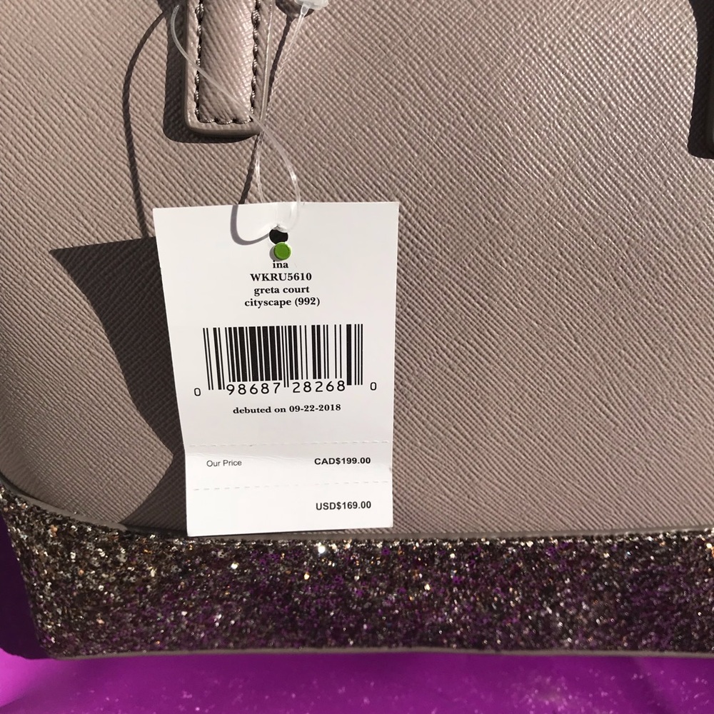➕ Kate spade Ina Greta cityscape crossbody glitter - Picture 4 of 8